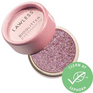 LAWLESS Bioglitter Eyeshadow Limited Edition - Sparkling Rose New In Box